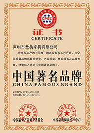 著名品牌证书